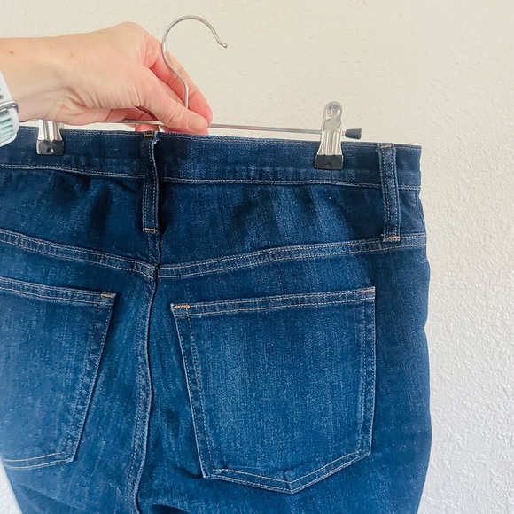 J. Crew 9" demi-boot crop jean in Dark Worn wash - Picture 10 of 12